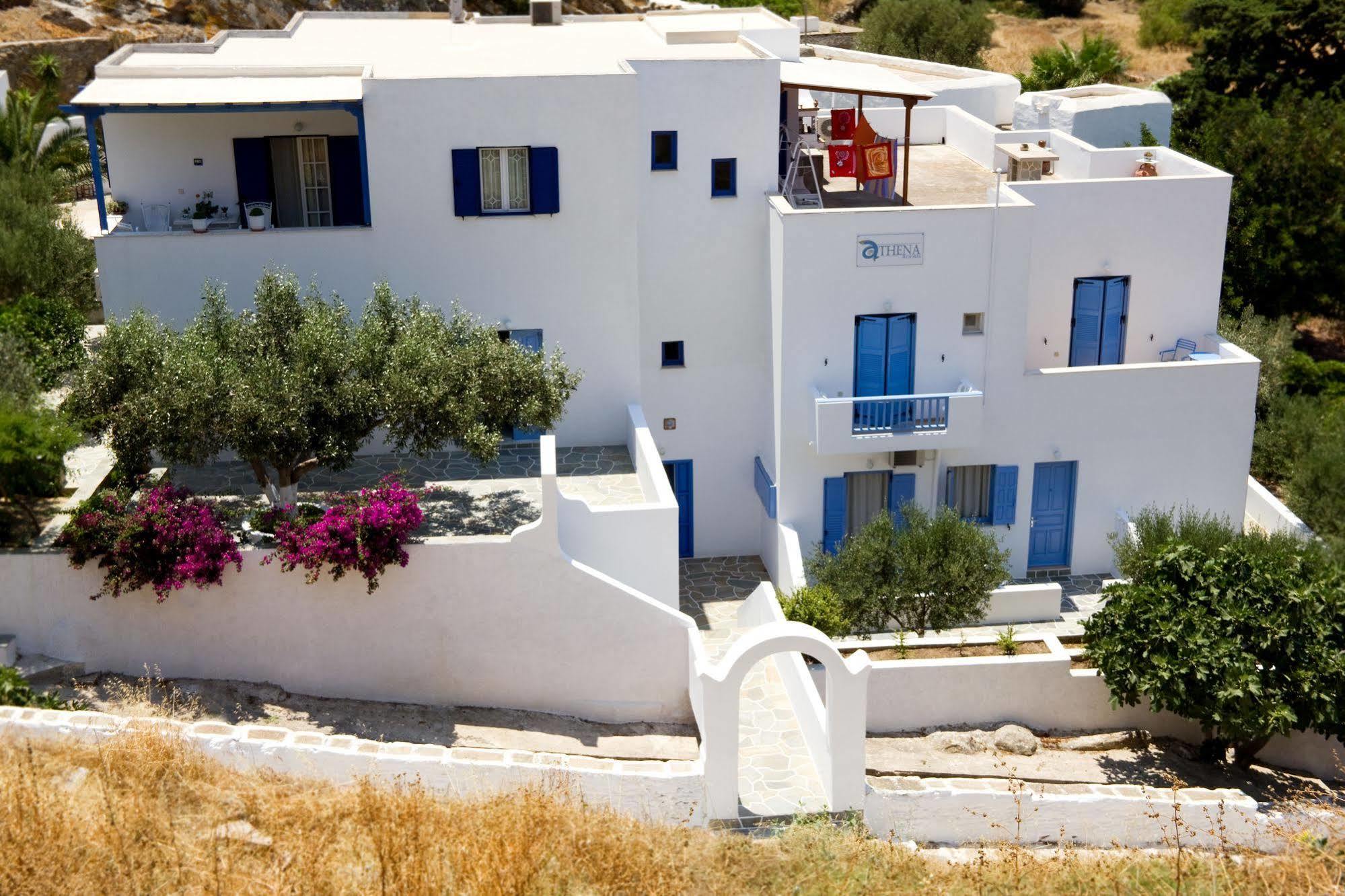 Athena Rooms Chora Exterior foto